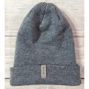 Bula Adult Wool Blend Beanie Hat Skullie Ski Heathered Gray One Size
